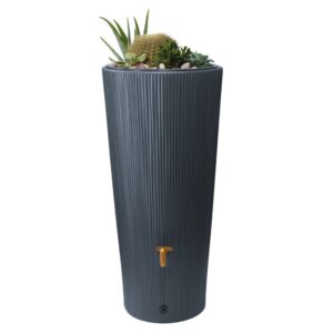 Image 4: VASO 2In1 Decor Water Tank 220 Litres, Graphite Grey